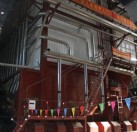 寧城光大熱力130T、65T往復爐排熱水爐